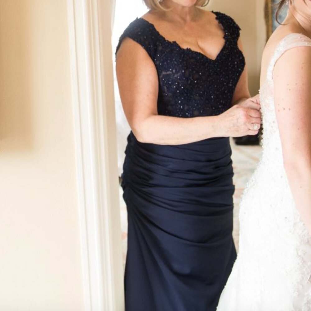 LA FEMME / Mother of Bride / Groom Dress MOB / SIZE 14